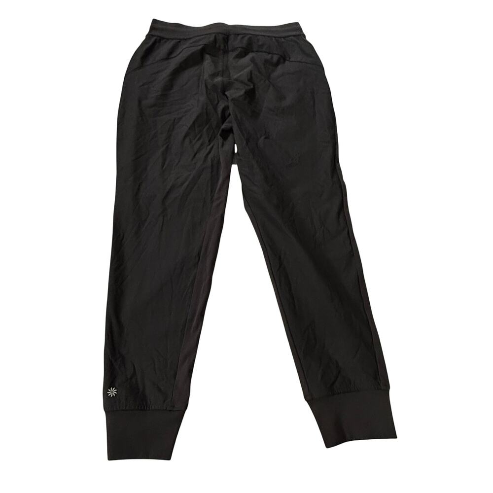 Athleta Headland Hybrid Mid Rise Jogger Women's 10 Black S/486183-00 - Picture 6 of 6